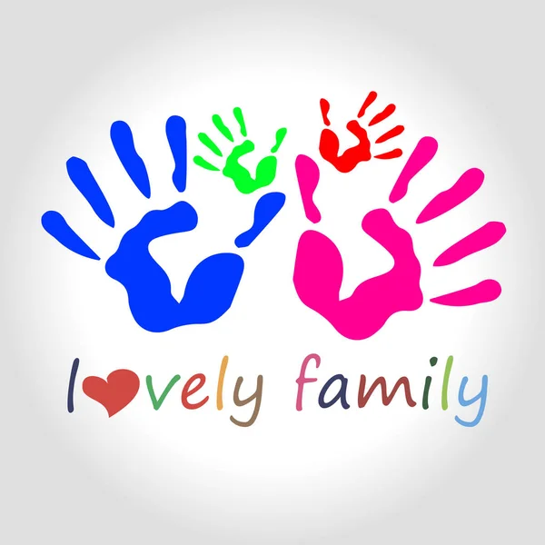 Vector hand pictogram liefde hartsymbool — Stockvector