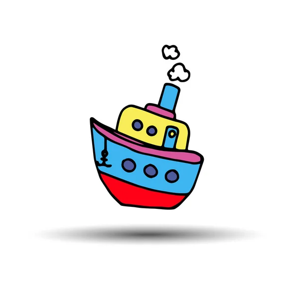 船矢量船海航海图海洋旅游 sailboa — 图库矢量图片