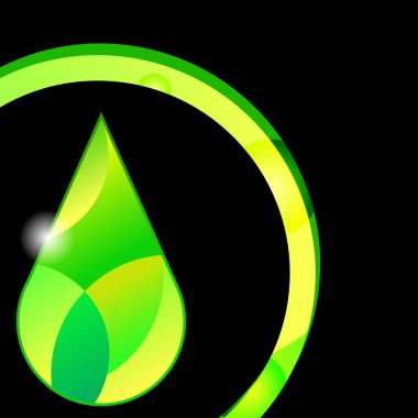 yağ damla sıvı vektör sarı sembol çizim