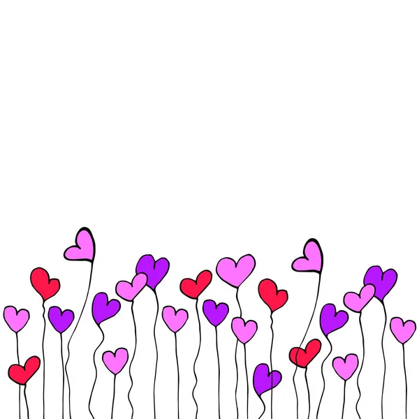 Coeur vecteur rouge jour symbole élément amour icône conception couleur romantique — Image vectorielle