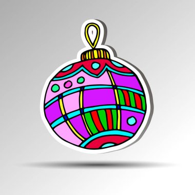 Noel simgesi simge kutlama vektör tatil tasarlamak