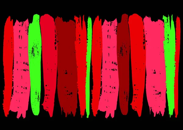 Hintergrund Abstrich abstrakte Textur Grunge Pinsel, Pinselstrich Form, Farbflecken, verschiedene Formen — Stockvektor