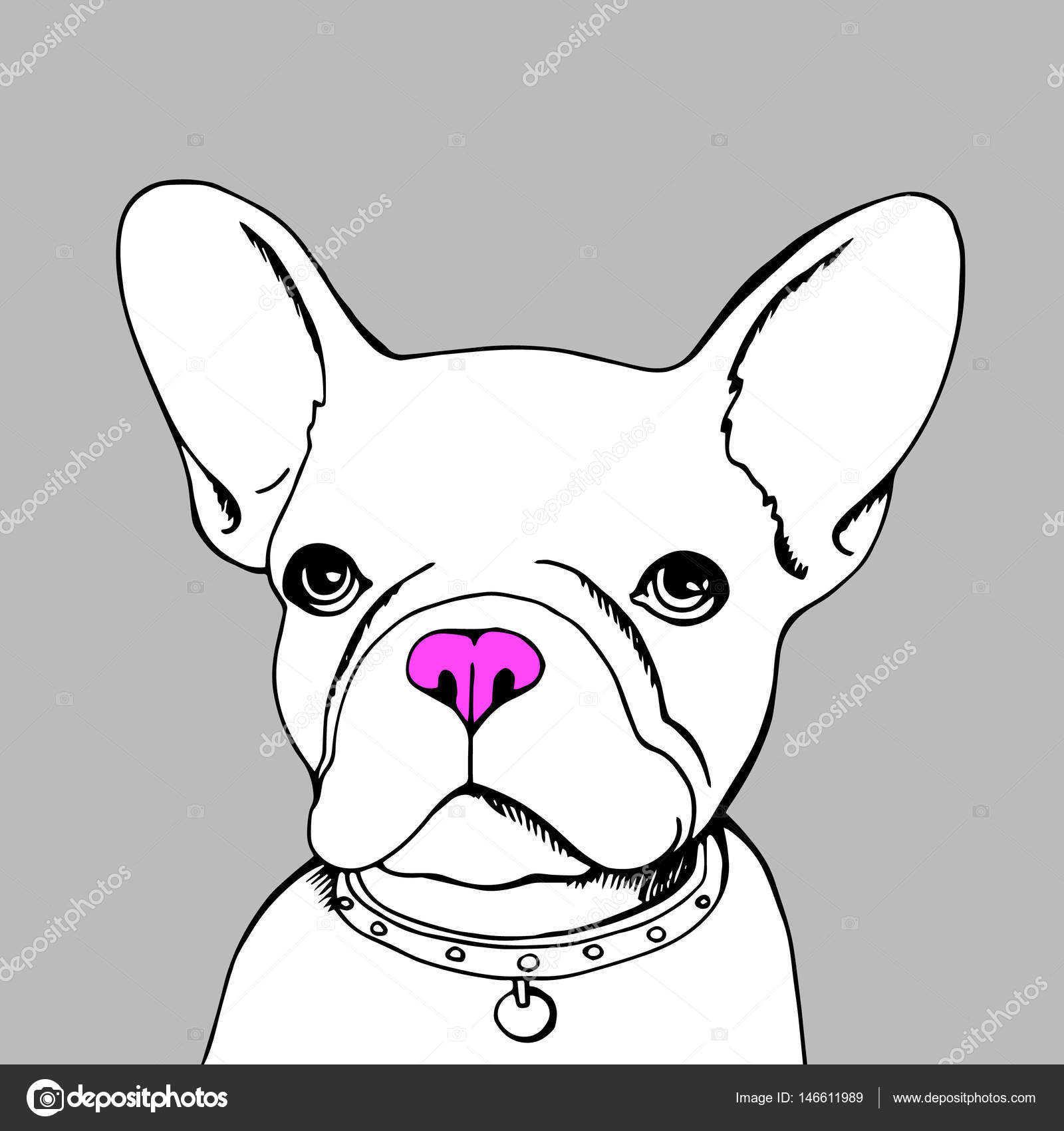 犬 ベクトル 品種 かわいい ペット 動物 ブルドッグ フレンチ ストックベクター C Dasha Kovtun Gmail Com