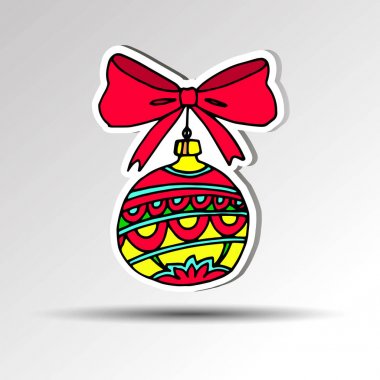 Noel simgesi simge kutlama vektör tatil tasarlamak