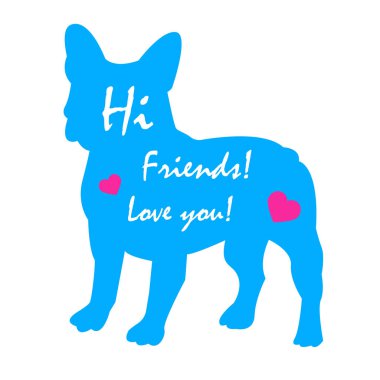 köpek vektör doğurmak şirin evde beslenen hayvan hayvan bulldog Fransız