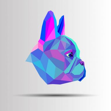 köpek vektör doğurmak şirin evde beslenen hayvan hayvan bulldog Fransız