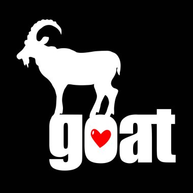 keçi, illüstrasyon, hayvan, vektör, simge, memeli, tasarım, sembol, öğe, çiftlik