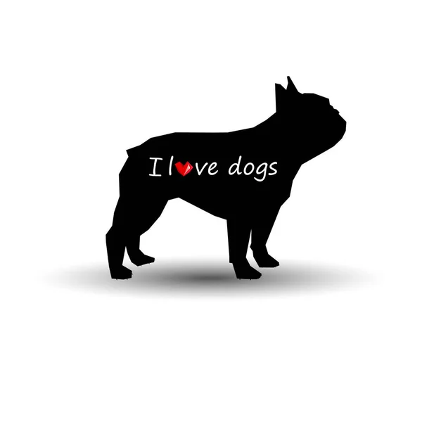 Hund vektor ras söt husdjur djur — Stock vektor