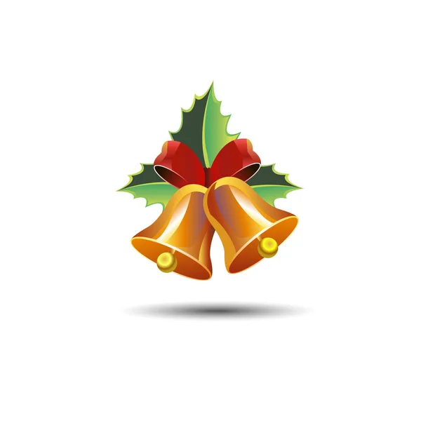 Vánoční symbol ikonu oslava vektorové holiday ilustrace — Stockový vektor