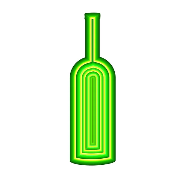 Borospohár design folyékony alkohol üveg Pincészet teljes háttérobjektumot pezsgő — Stock Vector