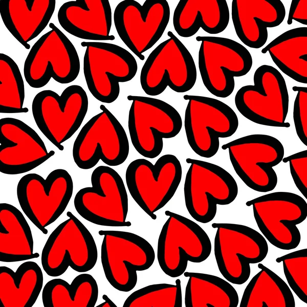 Corazón vector rojo día símbolo elemento amor icono diseño color romántico — Archivo Imágenes Vectoriales