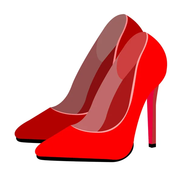 Vetor moda ilustração silhueta esboço calçado design —  Vetores de Stock