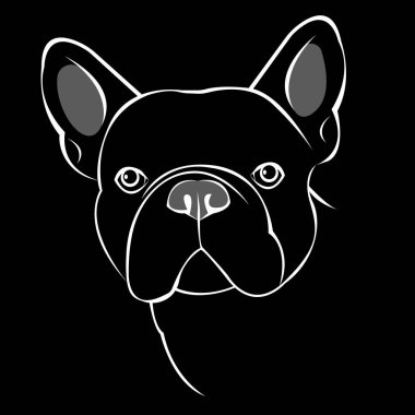 köpek vektör doğurmak şirin evde beslenen hayvan hayvan bulldog Fransız