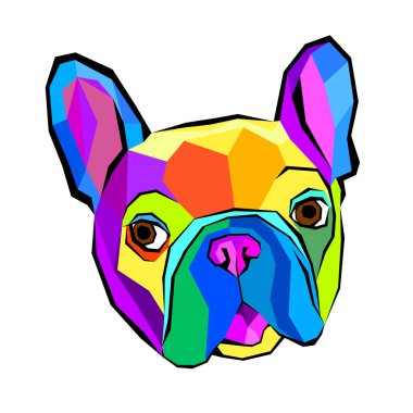 köpek vektör doğurmak şirin evde beslenen hayvan hayvan bulldog Fransız