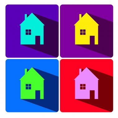 anahtar evi vektör simge kapı kilidi