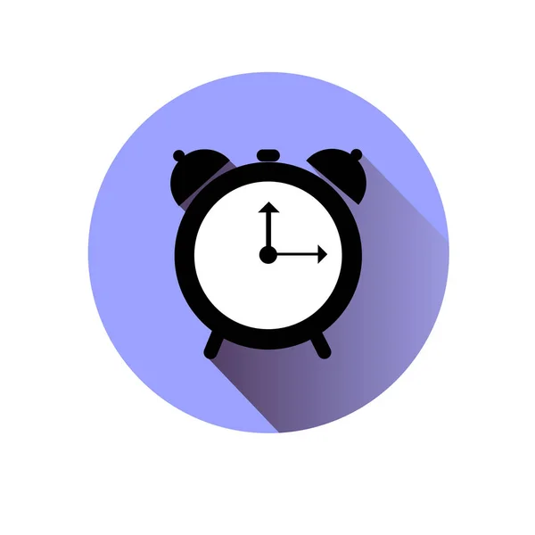 Reloj vector tiempo minuto ilustración alarma — Archivo Imágenes Vectoriales