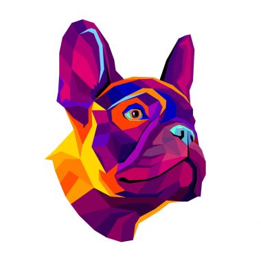 köpek vektör doğurmak şirin evde beslenen hayvan hayvan bulldog Fransız