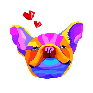 köpek vektör doğurmak şirin evde beslenen hayvan hayvan bulldog Fransız