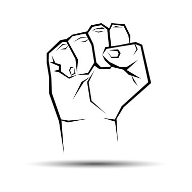 el, vektör, insan, illüstrasyon, parmak, simge, simge, konsept, tasarım