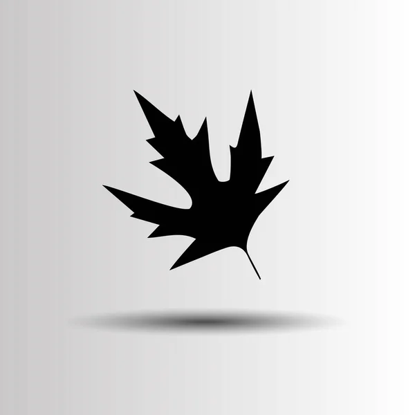 Φθινοπωρινό φόντο με φύλλα. Εικονογράφηση διάνυσμα φύλλο σφενδάμου — Διανυσματικό Αρχείο