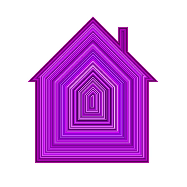Llave casa vector símbolo puerta cerradura icono — Vector de stock