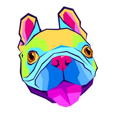 köpek vektör doğurmak şirin evde beslenen hayvan hayvan bulldog Fransız