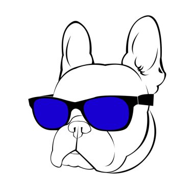 köpek vektör doğurmak şirin evde beslenen hayvan hayvan bulldog Fransız