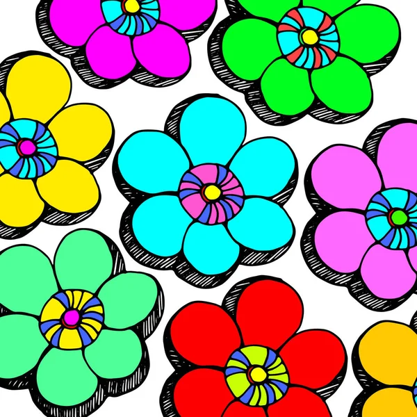 Квітковий дизайн векторний листовий елемент ілюстрація рослина — стоковий вектор