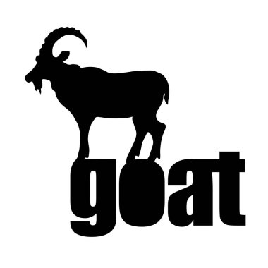 keçi, illüstrasyon, hayvan, vektör, simge, memeli, tasarım, sembol, öğe, çiftlik