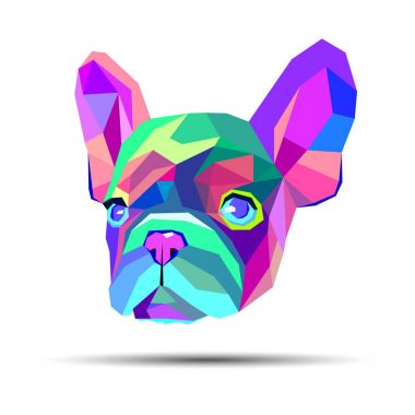 köpek vektör doğurmak şirin evde beslenen hayvan hayvan bulldog Fransız