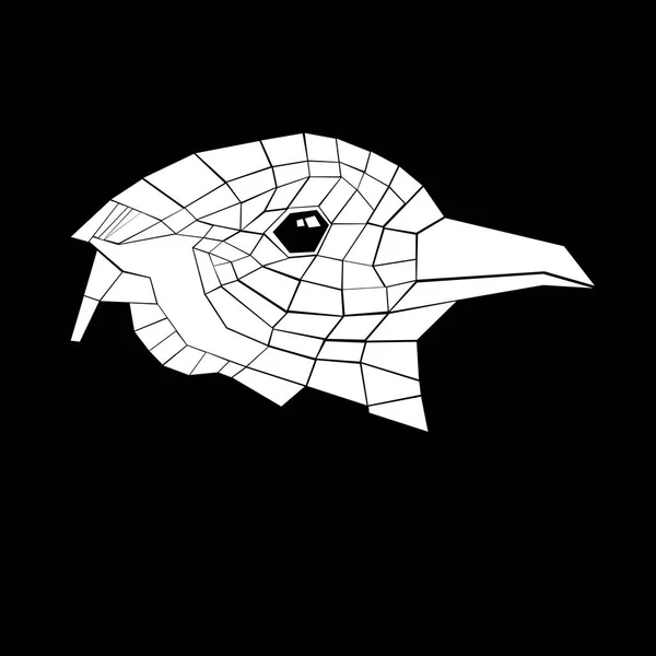 Vector naturaleza ilustración aves arte diseño gráfico — Vector de stock