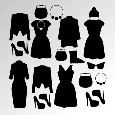 elbise vektör güneş gözlüğü giyim koleksiyonu ayakkabı çizme ayarla ceket Gömlek Ayakkabı Moda