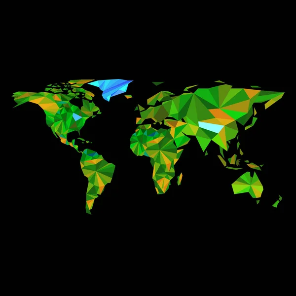 Świat podróży wektor ilustracja Geografia Mapa afryka australia azja planety — Wektor stockowy