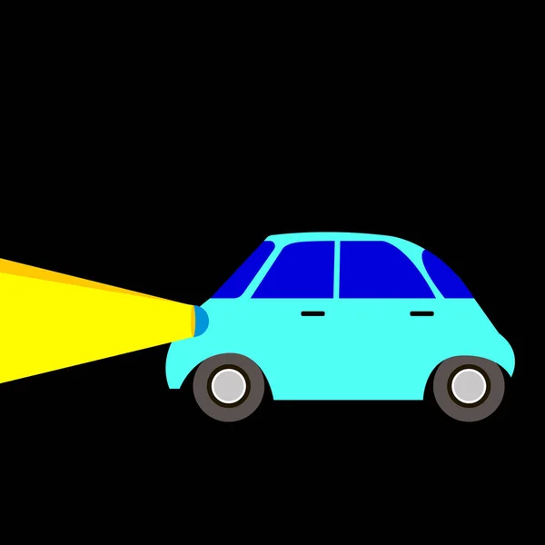Автомобильный векторный автомобиль автомобиль автомобиль иконка мультфильм иллюстрация колеса транспорта — стоковый вектор