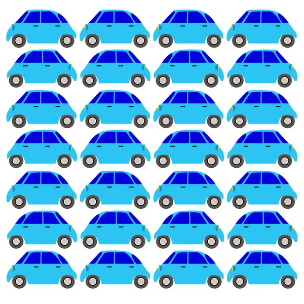 Auto Spielzeug Vektor Auto Auto Fahrzeug Ikone Cartoon Illustration Rad Transport — Stockvektor