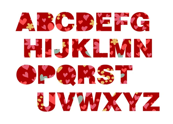 Векторный текст буквы алфавита — стоковый вектор
