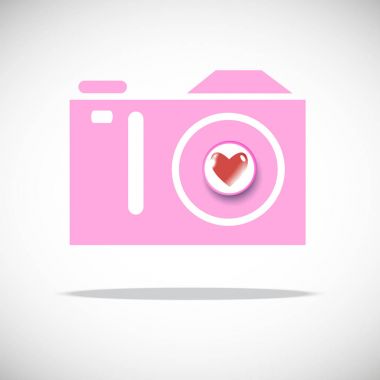 kamera vektör dijital siyah objektif odak 