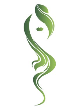 kız portre güzellik saç güzel vektör