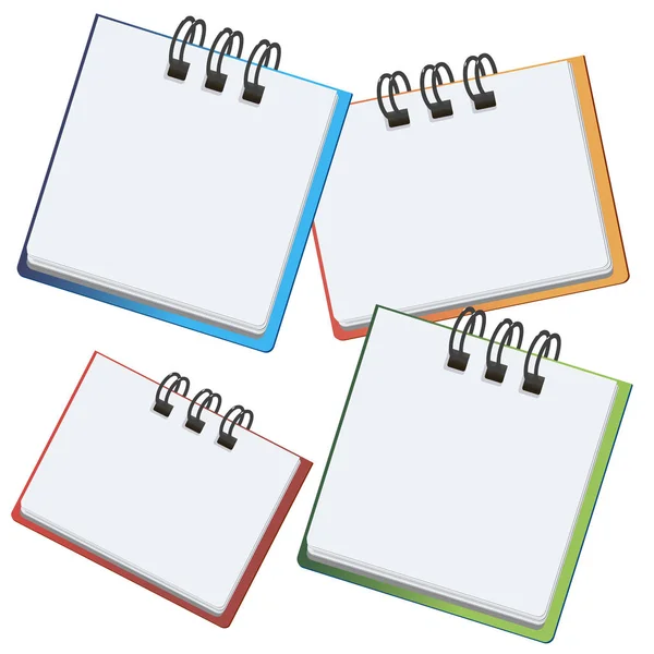 Vektor notebook office Poznámkový blok ikonu Poznámka — Stockový vektor