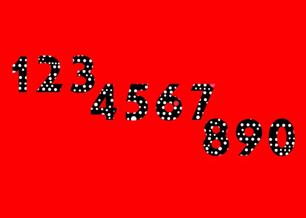 Numero vettoriale simbolo di progettazione scuola numerale — Vettoriale Stock