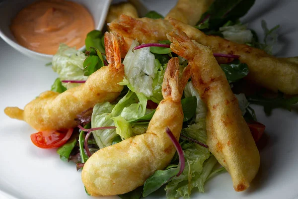 Camarones en tempura —  Fotos de Stock