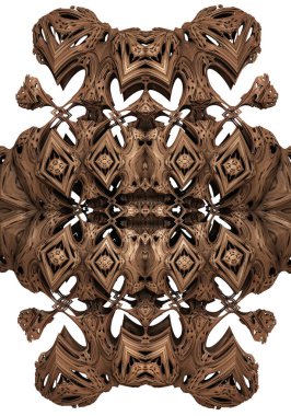 Eşsiz 3 boyutlu ahşap desen. 3d illüstrasyon