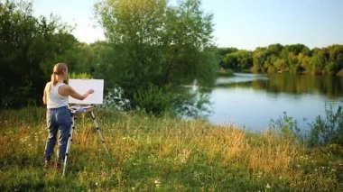 deniz manzara resmi ressamın