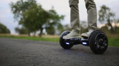 Kendini elektrik kaykay akıllı Dengeleme çift tekerlek yakın çekim