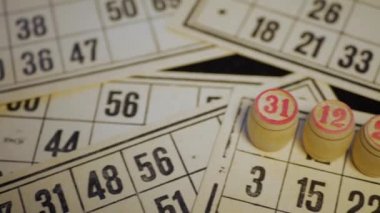 Russkoe Loto, bingo. 31.12.2017. yeni yıl. Sayıları Panoraması