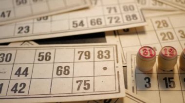 Russkoe Loto, bingo. 31.12.2017. yeni yıl. Sayıları Panoraması