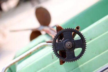 Uzun kuyruk tekne için teçhizatları.