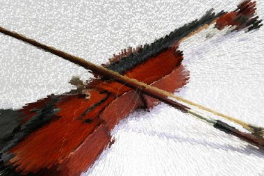 Keman bükün arka plan.