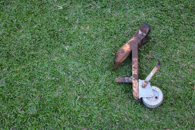 Eski hasarlı kasnak