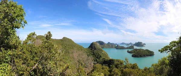Πανοραμική θέα του αρχιπελάγους νησί. — Φωτογραφία Αρχείου